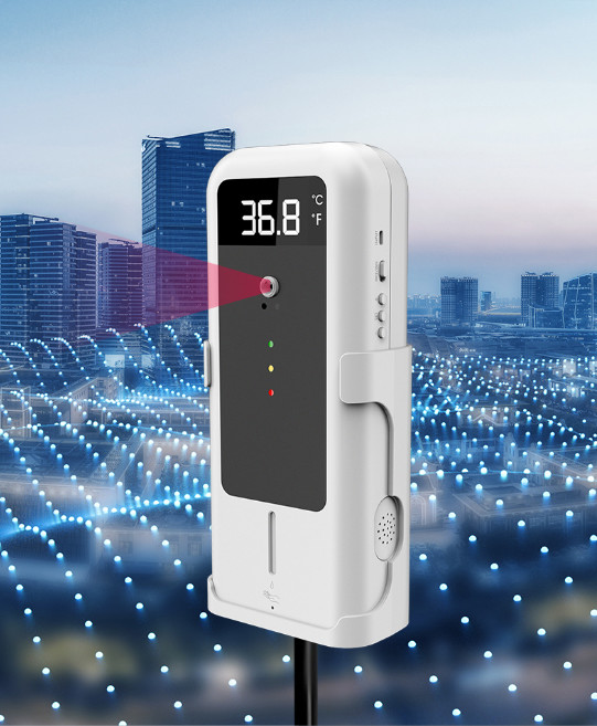 Temperature Measurement Infrared Sensor Automatic Foaming Soap Dispenser