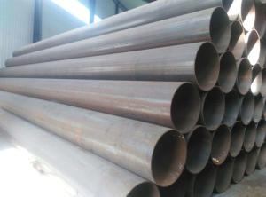 Wholesale Construction Hot Rolled Erw Black Steel Pipe 660mm Diameter from china suppliers