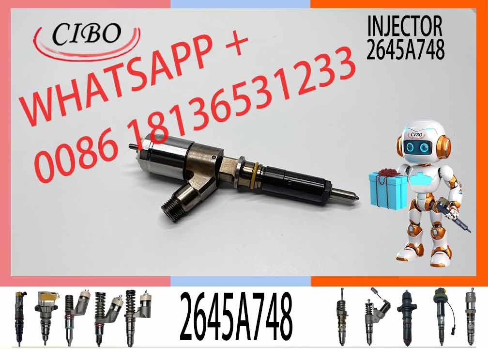 High Pressure Common Rial Injector 320-0688 10R-7939 2645A748 326-4756 326-4740 10R-7951 2645A717 for C6.6 Engine
