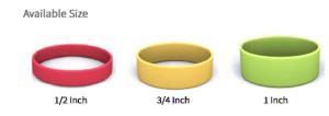 Wholesale debossed inkfilled wristbands | debossed inkfilled silicone wristbands | inkfilled bracelet from china suppliers