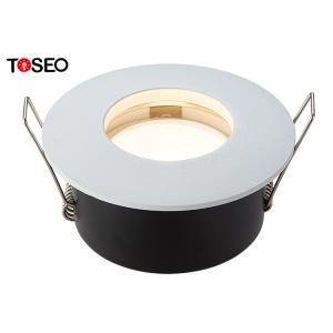 Wholesale IP Rated Bathroom Waterproof Downlight Ip65 White / Black / Chrome from china suppliers