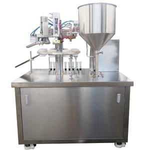 Wholesale Adhesive Glue Cosmetics Filling Sealing Machine Foundation Cream Tube Plastic from china suppliers
