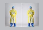 Apron Style Cpe Disposable Coveralls Waterproof Isolation Gown Breathable