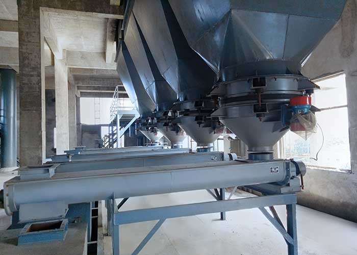 Gearbox Carbon Steel Horizontal Auger Screw Conveyor