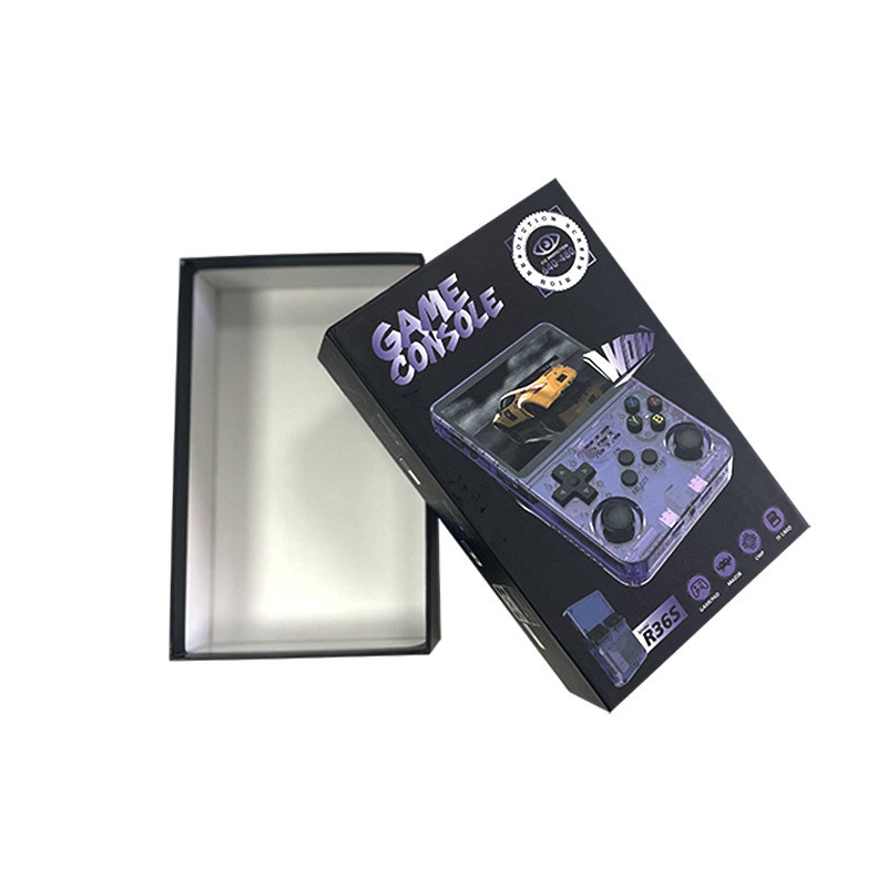 Professional Print Hot Stamp Foil Results with CMYK Electronic Game Console Packaging Box