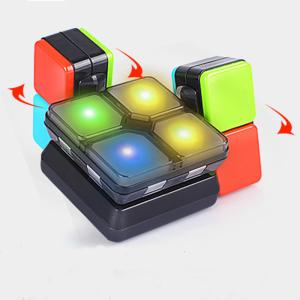Wholesale 24PCS LED Music Magic Cube Puzzle Flip Slide Multiplayer Electronic Game Kid Toys Gift 9.5KG from china suppliers