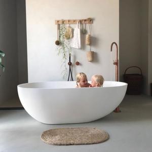 Wholesale American Standard Artificial Stone Bathtub Stand Alone Soaking Tub from china suppliers