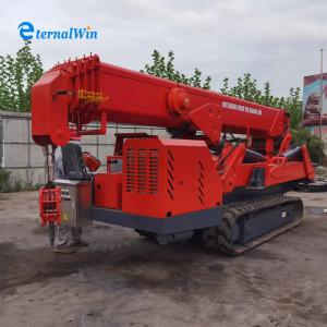 Wholesale Heavy Duty Mobile Spider Crawler Crane Outdoor Construction Lifting 12ton from china suppliers