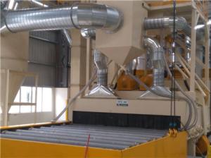 Wholesale Castings Parts Steel Plate Shot Blasting Machine Continuous Way TUV Certificate from china suppliers