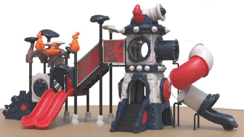children outdoor rock climbing wall playground equipment slides
