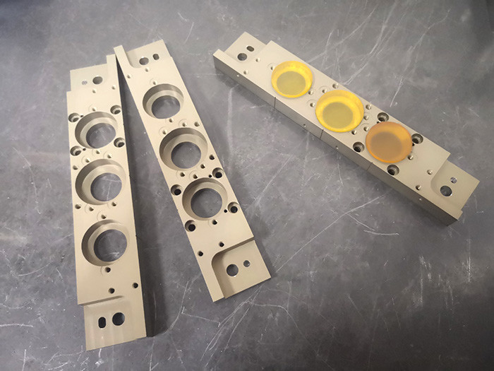 Plastic Metal Boat 5 Axis Cnc Machine Parts 4x4 HPb61 AL6082