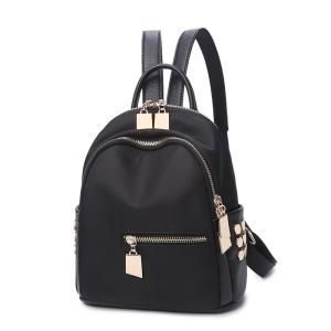 Wholesale 2017 New Waterproof Nylon Double Shoulder Bag Women's Fashion Street Oxford Cloth Backpack from china suppliers