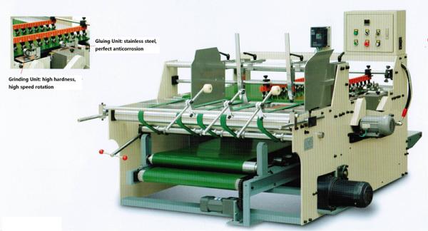 Semi-auto Pressure Folder Gluer, Non-standard Carton Box Folding + Gluing