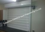 Fire Prevention Motorized Steel Sliding Doors With American Standard Industrial
