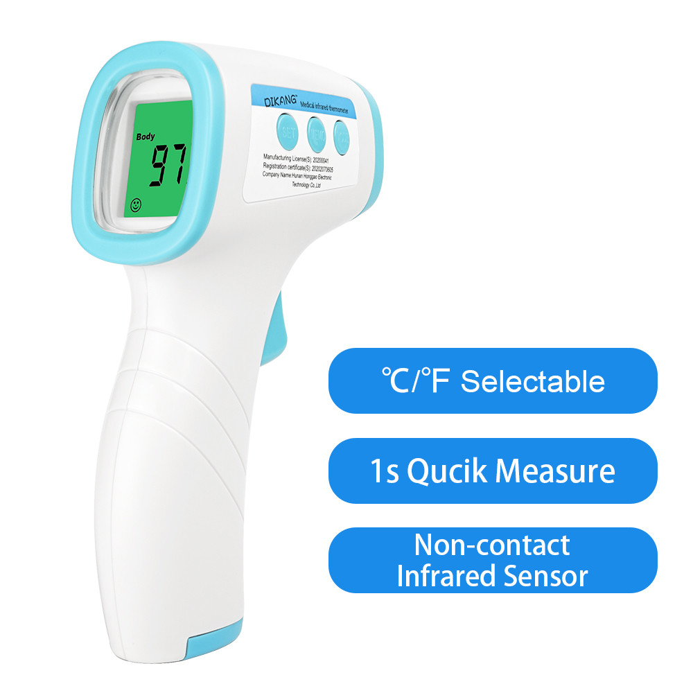 Portable Non Contact Infrared Thermometer , Body Non Contact Infrared Forehead Thermometer