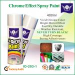 Chrome Fast Drying Aerosol Spray Paints , Car Metal Electroplating Effect