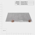 Copper Pipe Aluminium Liquid Cooler Heat Sink Water Cooling Block Heatsink For