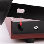 A4 Paper Cutter Wood Manual Guillotine Paper Trimmer for Paper Cutting by ZEQUAN