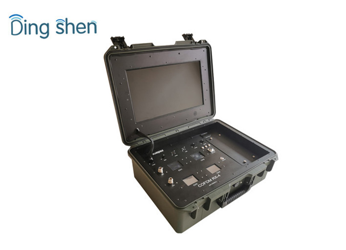 4 Channels COFDM Wireless Portable Diversity HD Resolution Uav Video Receive