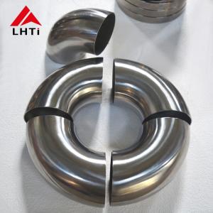 Wholesale 3inch 76mm Gr2 Titanium Elbow / Bends With 1.2mm For Exhaust Parts from china suppliers