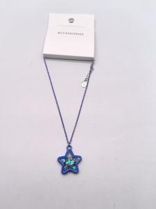 Wholesale Blue Star Pendant Silver Necklace for Your Style from china suppliers
