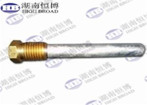 Wholesale Corrosion Inhibiting Cast Zinc Pencil Water Heater Anode Rod ASTM B418-95 from china suppliers