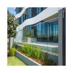 CCC Laminated Railing Glass Aluminium Framed Glass Handrail For Balcony