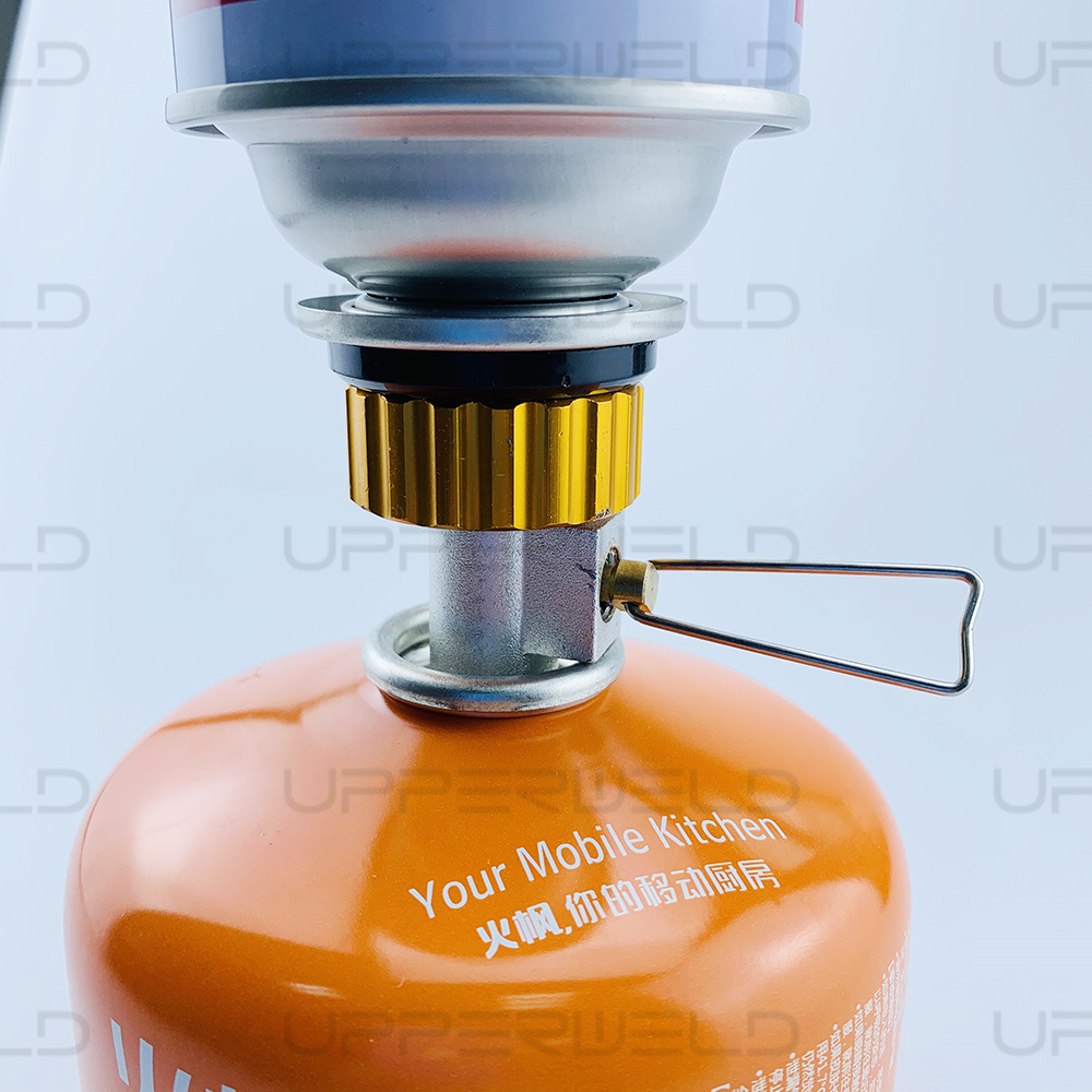 Effortlessly Refill Propane Cylinders with Camping LPG Gas Tank Adapter and MAPP Torch