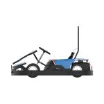 32km/H Fast Indoor Children Go Kart 1380*900*400 Mm With 4 Wheel