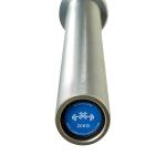 Olympic weightlifting bar 1500lb 50mm diameter weight plates, standard straight