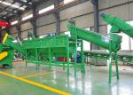 SUS304 Polythene Bags Recycling Machines 1000 Kg / H With Oil Washing Hot Washer