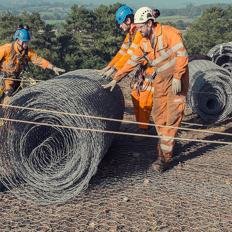 High Tensile Rockfall Netting Durable and Stable Solution for Rockfall Containment