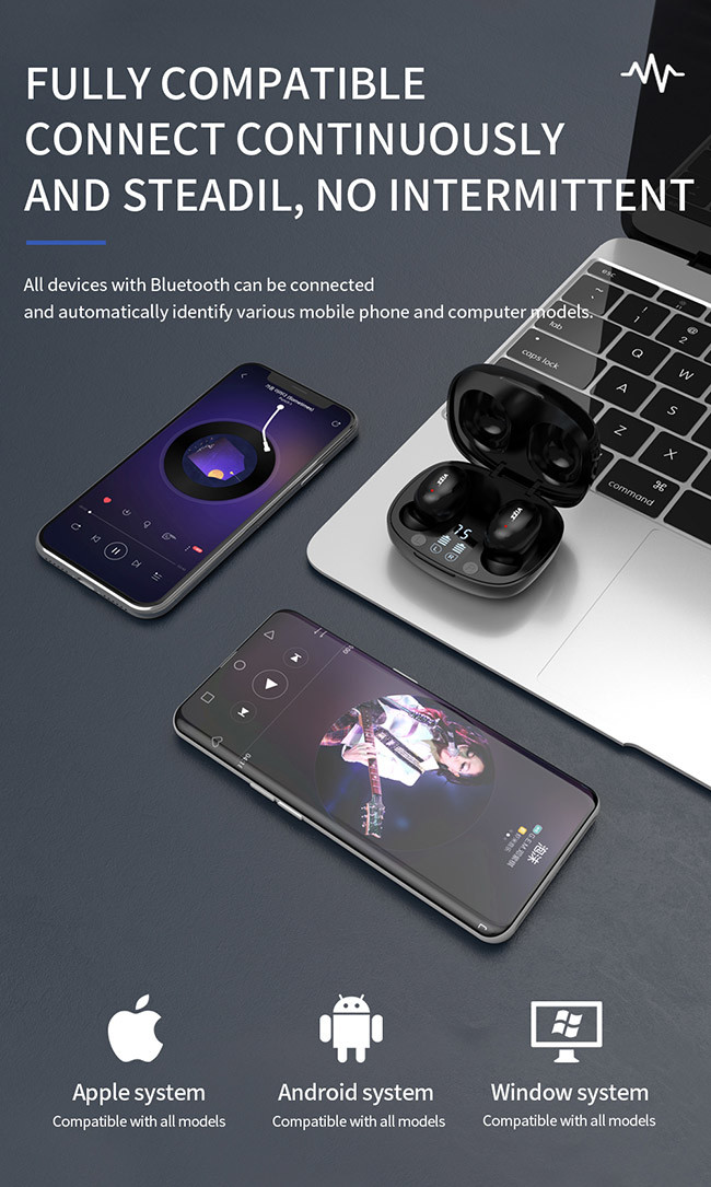 3.7V Truly Wireless Stereo Earphones