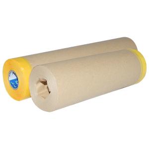 Wholesale Biodegradable Auto Painting Cover Kraft Paper Pre Taped Film Masking Paper Film For Car Paint from china suppliers