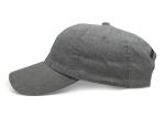 Diamond gray dads cap low crown diamond logo adjustable buckle