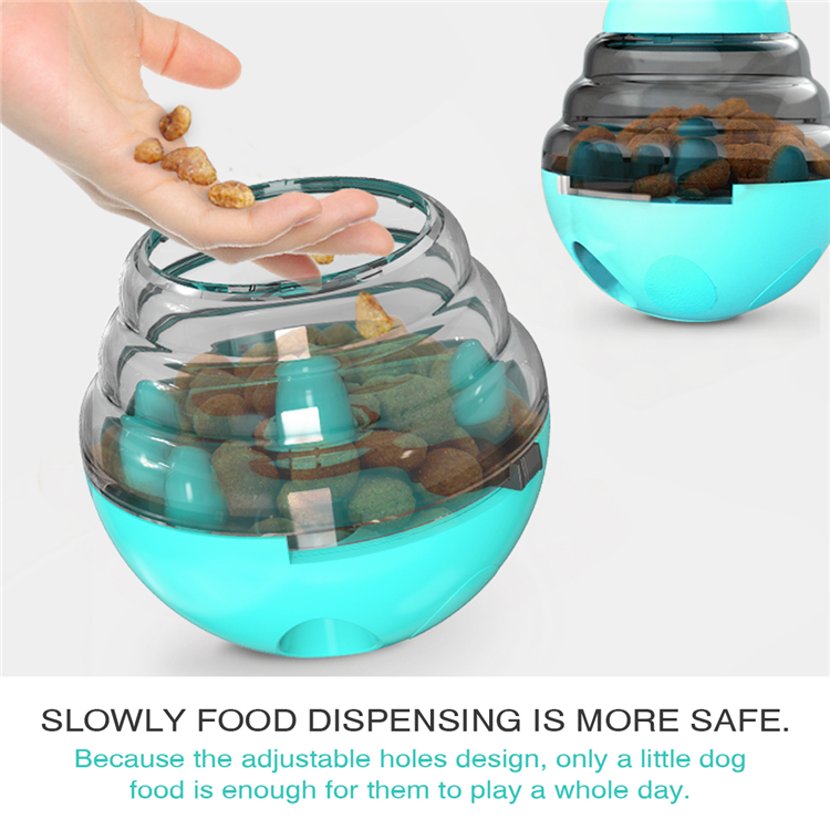 Puzzle slow food pet supplies pet dog toy swing food throwing ball new toy tumbler