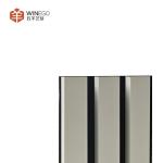 Elegant Wood Slat Acoustic Panels With Wood Grain Texture For Living Room