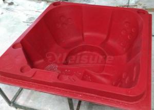 Wholesale Hand Made Acrylic Hot Tub Mold 175mm Corner Radius With Barrier - Free Seats from china suppliers