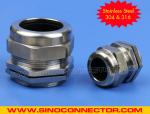 IP68 Watertight Cable Gland BSP1/2" (Ø 10-14mm) Stainless Steel AISI 304, AISI