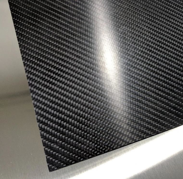 Carbon Fiber Sheet 3K twill or plain glossy or matte CNC cut service as required