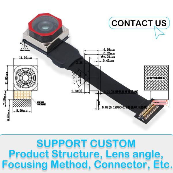 IMX686 Micro Camera Module 8K 64MP MIPI Flex Cable Mobile Phone UHD For Face Recognition