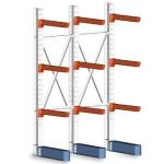 High Strength Steel Cantilever Storage Racks Industrial Cantilever Shelving OEM