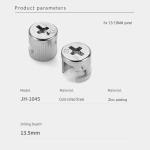 K/D Furniture Cam Connector 15-18mm Panel Support 13.5mm Height Furniture