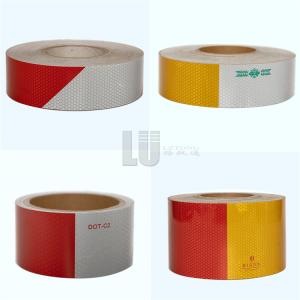 Wholesale Chevron Right / Left Hand Honeycomb Reflective Tape Yellow And Red from china suppliers