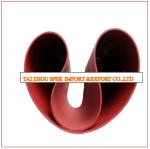 5mm Wear Resistance And High Temperature Resistance Red Silicone Conveyor Belt
