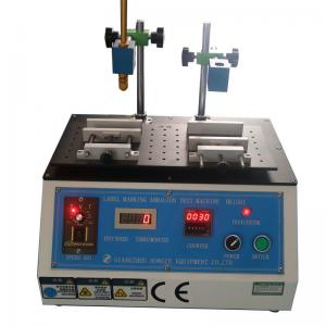 Wholesale IEC 60065 2014 Clause 5.1 Audio Video Test Equipment / Label Marking Abrasion Test Machine from china suppliers