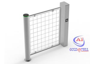 Wholesale Vertical Security Turnstile Gate RFID Card Open Cargo Stainless Steel Customized Door from china suppliers