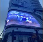 P10 outdoor led full color steel cabinets fixed installation led advertising