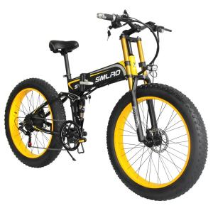 Wholesale 45km/H Fat Tyre Folding Electric Bike , 1000 Watt Folding Electric Bike from china suppliers