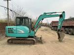 Powerful 6 t Rated Capacity Kobelco SK60 Excavator for Heavy-Duty Jobs